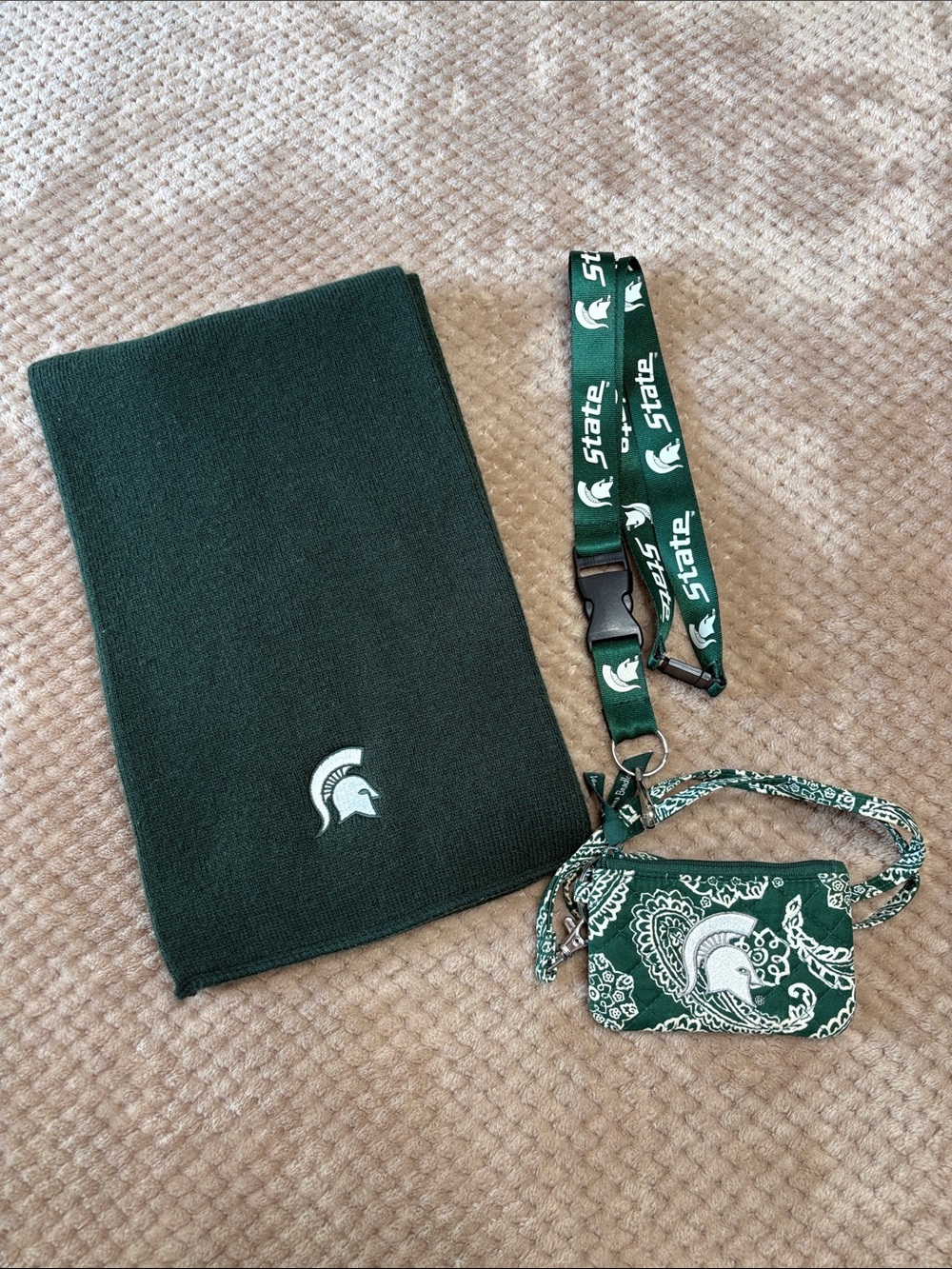 MSU Bundle - Scarf, Landyard and ID Holder